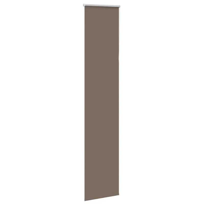 Roletas, neperšlampamas, kavos spalvos, 45x210 cm, audinys, plotis 40,7 cm, poliesteris
