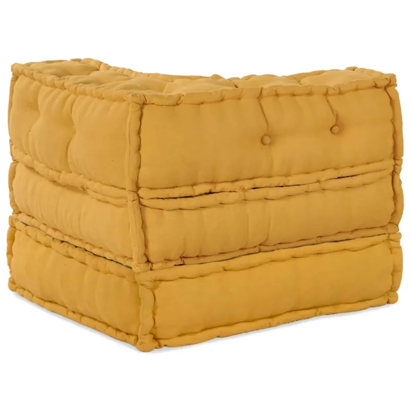 Modulinė sofa, geltona, 70x70x54 cm, audinys