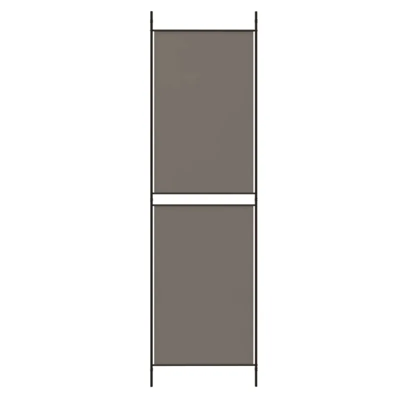 Kambario pertvara, 3 dalių, antracito, 150x220cm, audinys