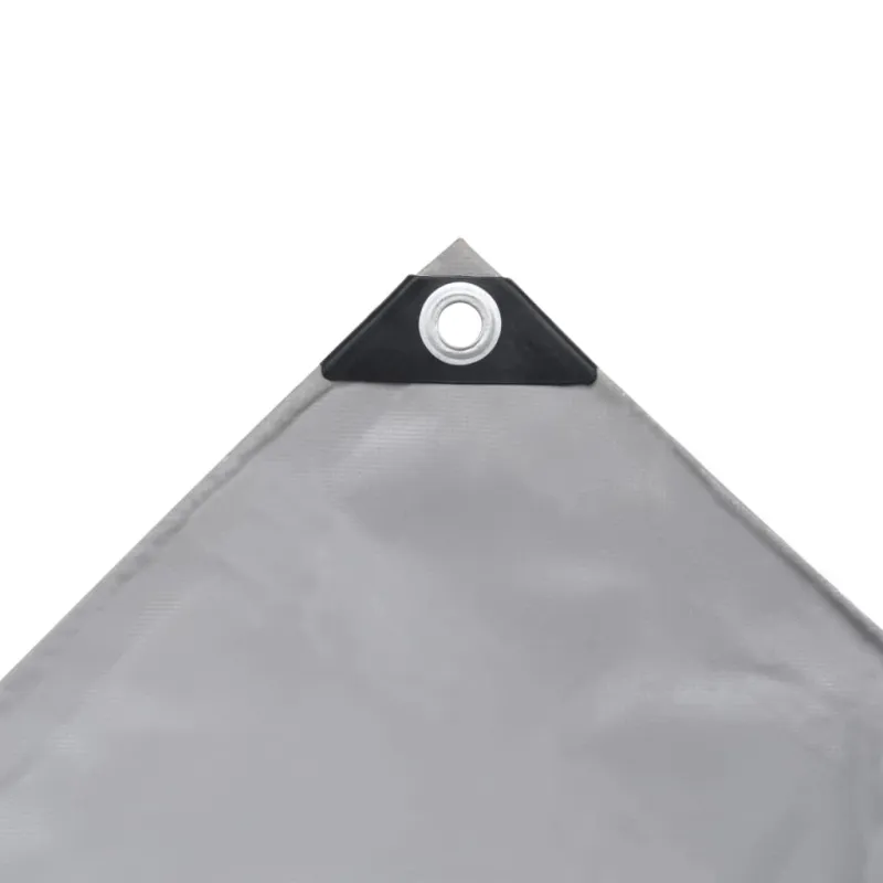Tentas, pilkos spalvos, 4x7m, 650g/m²