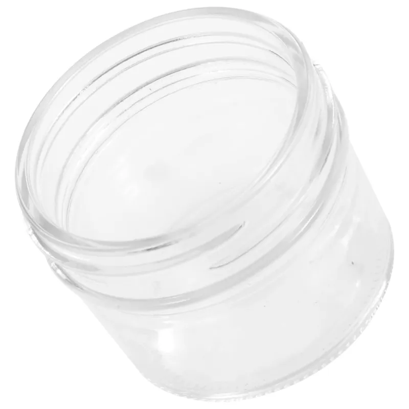 Stikl. stiklainiai uog. su sidabriniais dangt., 48vnt., 110ml