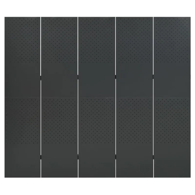 Kambario pertvaros, 5 dalių, 2vnt., pilkos, 200x180cm, plienas