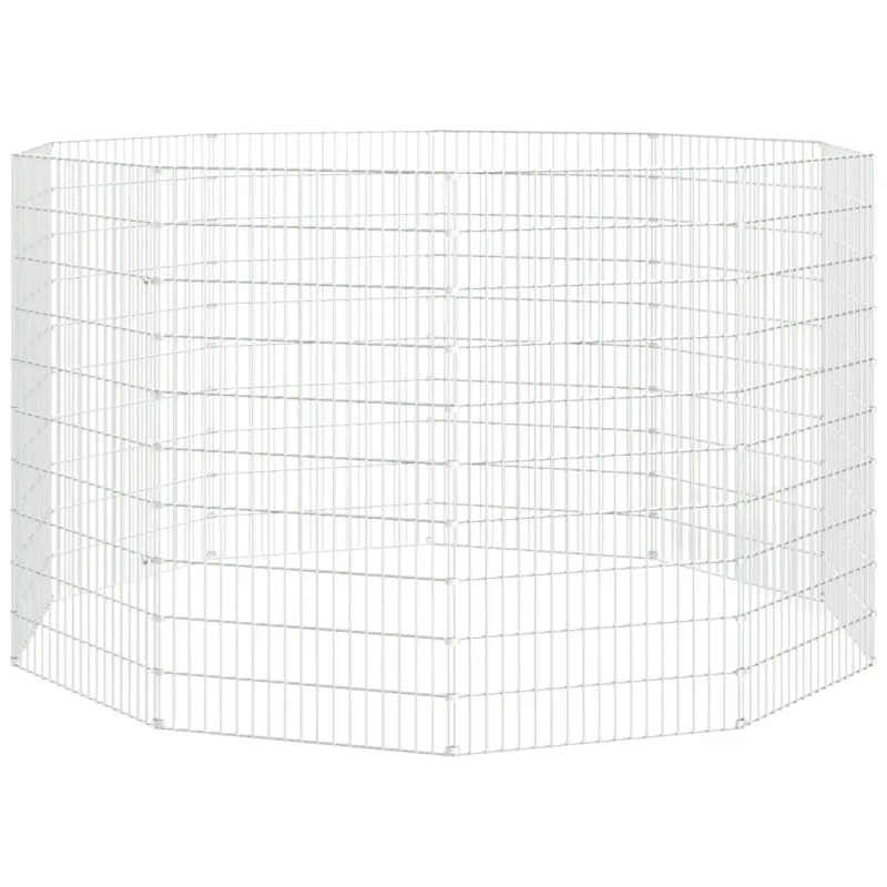 Aptvaras gyvūnams, 10 segmentų, 54x100cm, galvanizuota geležis