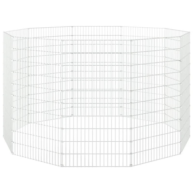 Aptvaras gyvūnams, 10 segmentų, 54x100cm, galvanizuota geležis
