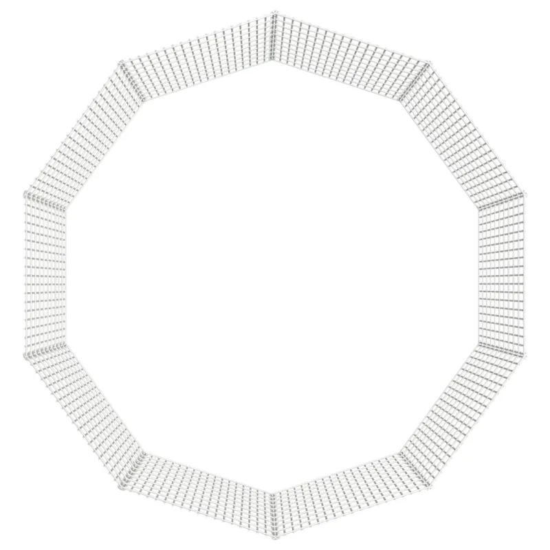Aptvaras gyvūnams, 10 segmentų, 54x100cm, galvanizuota geležis