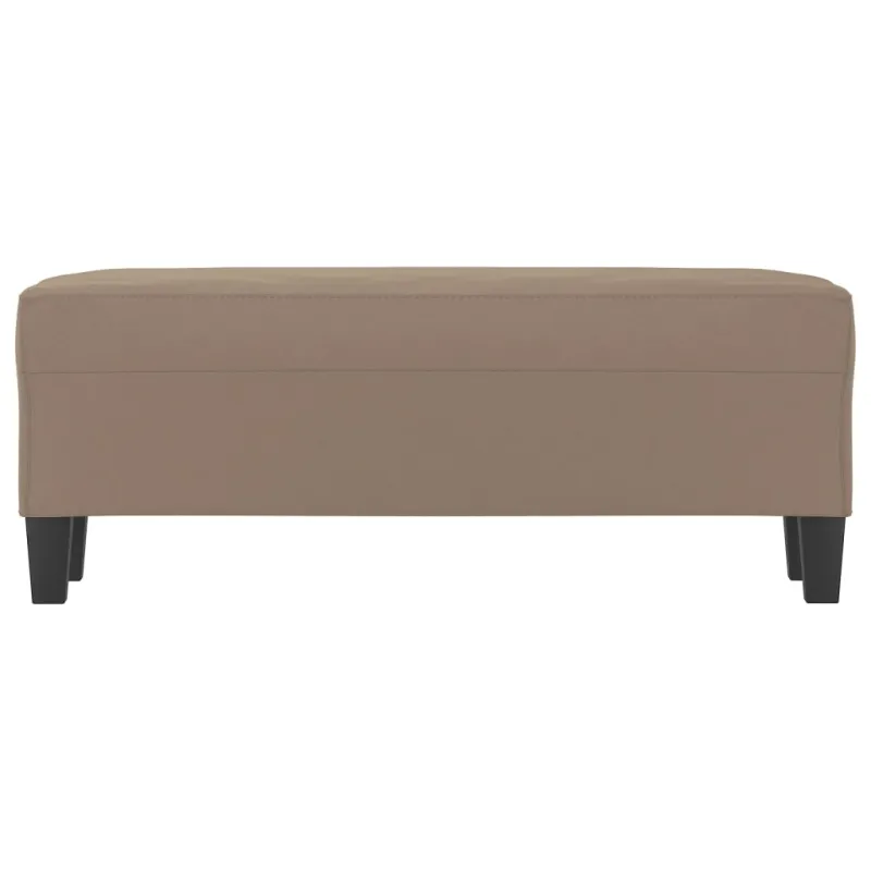 Suoliukas, taupe spalvos, 100x35x41cm, mikropluošto audinys