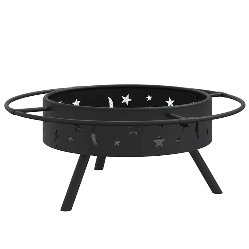 Laužavietė su žarstekliu, 70cm, plienas, XXL