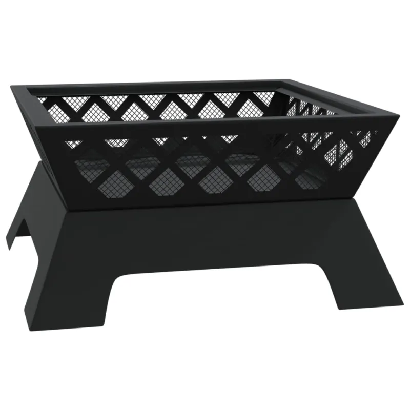 Laužavietė su žarstekliu, 50cm, plienas, XXL