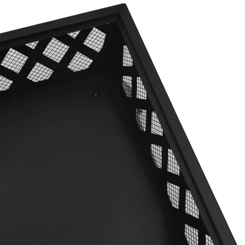 Laužavietė su žarstekliu, 50cm, plienas, XXL