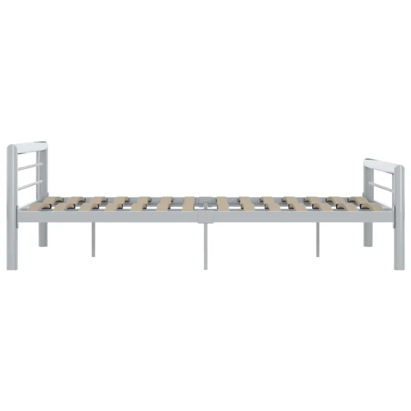 Lovos rėmas, pilkos ir baltos spalvos, 120x200cm, metalas