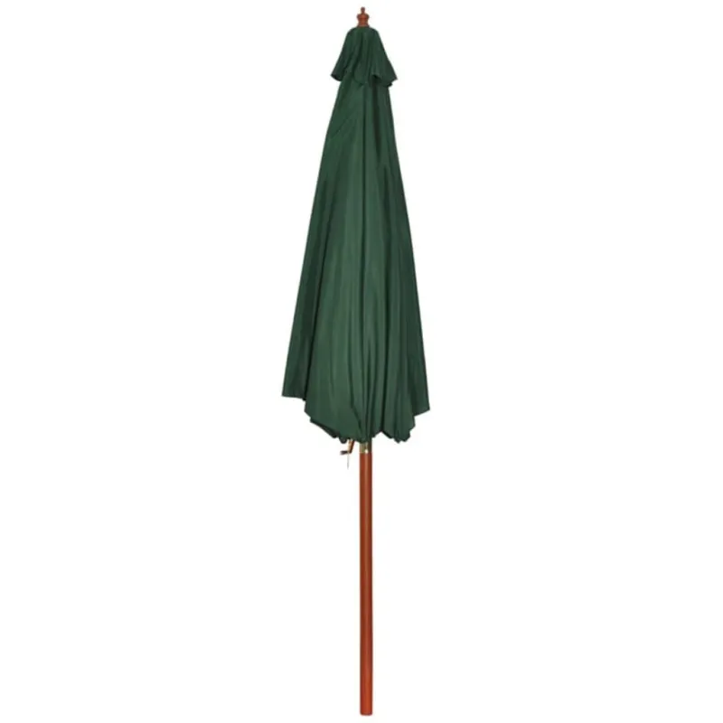 Skėtis nuo saulės, žalios spalvos, 258cm