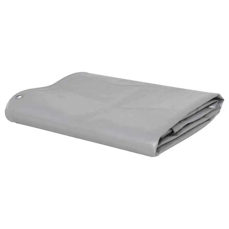 Tentas, pilkos spalvos, 4x5m, 650g/m²