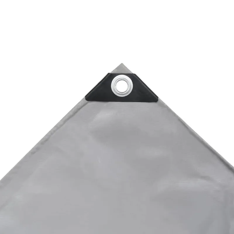 Tentas, pilkos spalvos, 4x5m, 650g/m²
