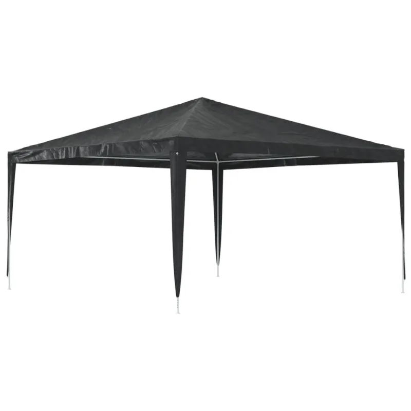 Profesionali proginė palapinė, antracito spalvos, 4x4m, 90g/m²