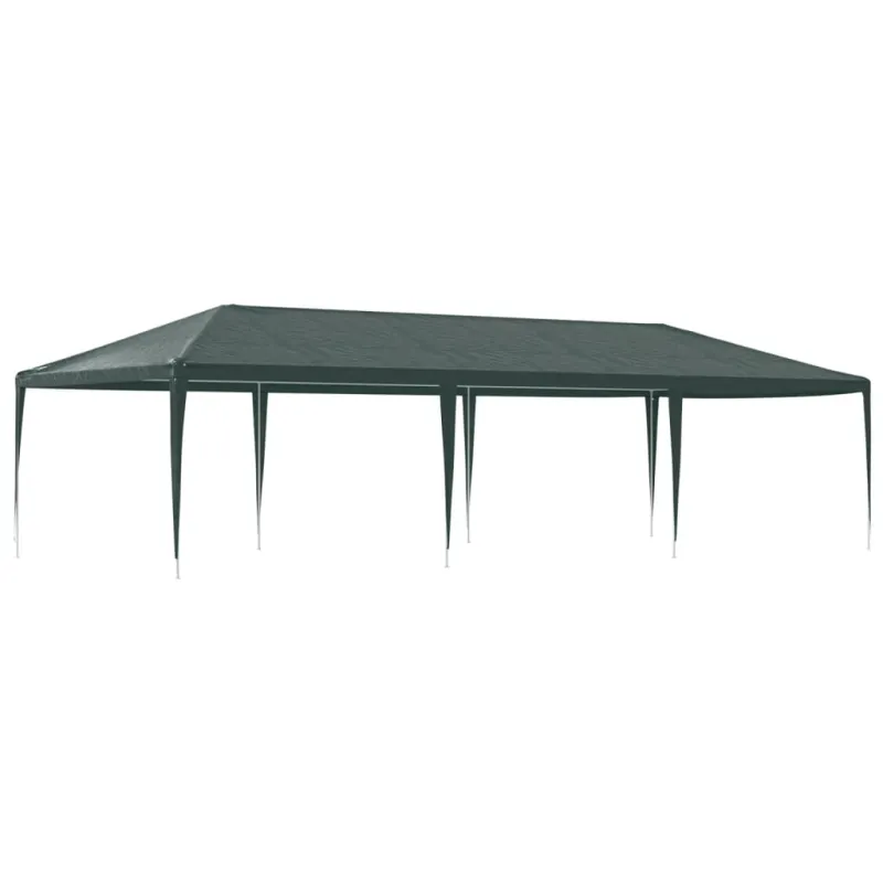 Profesionali proginė palapinė, žalios spalvos, 4x9m, 90g/m²