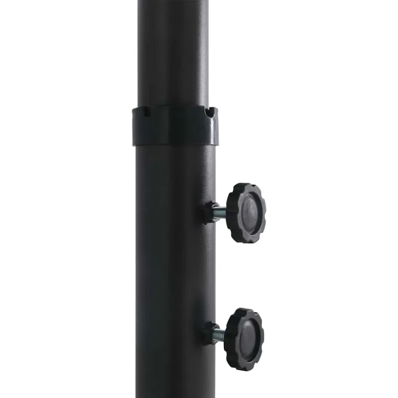 Lauko skėtis nuo saulės su aliuminio stulpu, mėlynas, 460x270cm