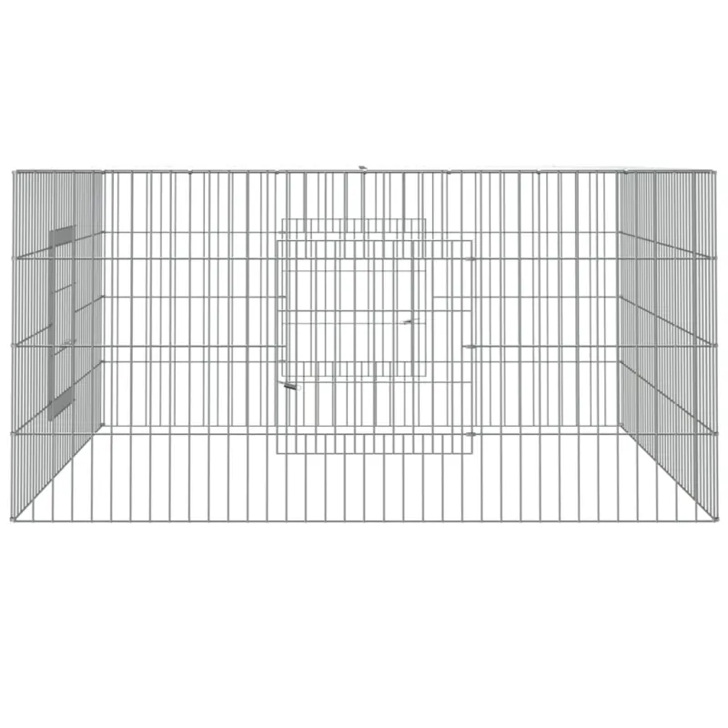 Triušių narvas, 110x110x55cm, galvanizuota geležis