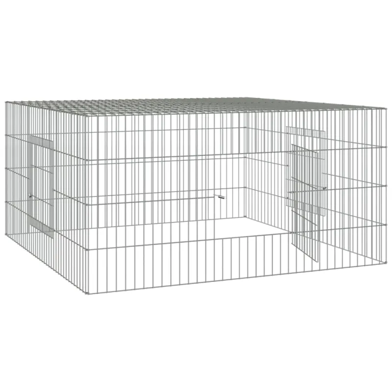 Triušių narvas, 110x110x55cm, galvanizuota geležis