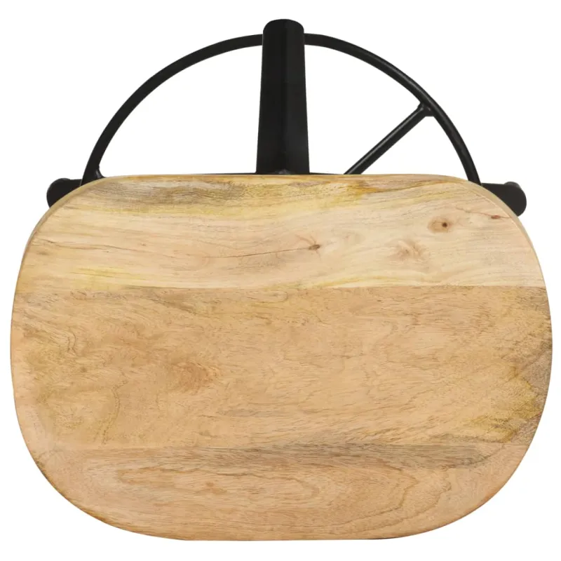 Baro taburetės, 2vnt., 66cm, mango medienos masyvas