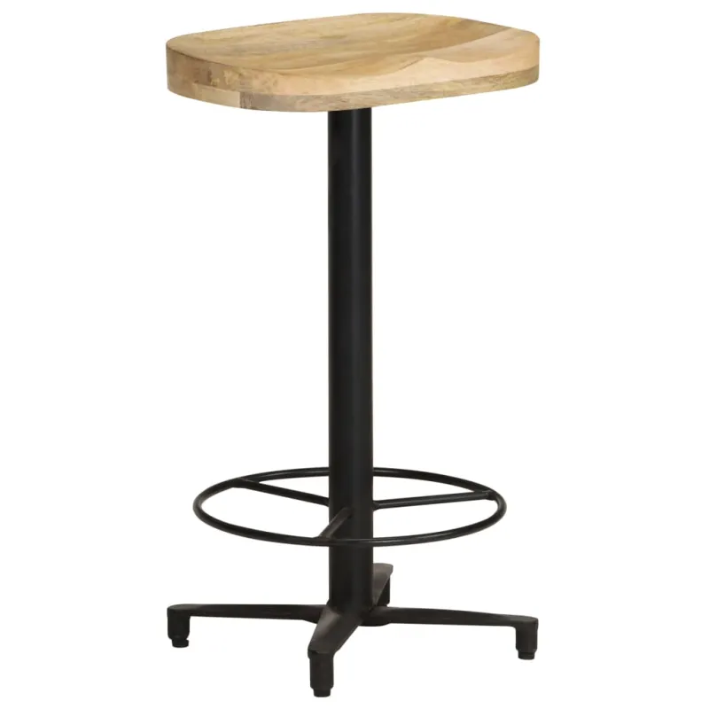 Baro taburetės, 2vnt., 66cm, mango medienos masyvas