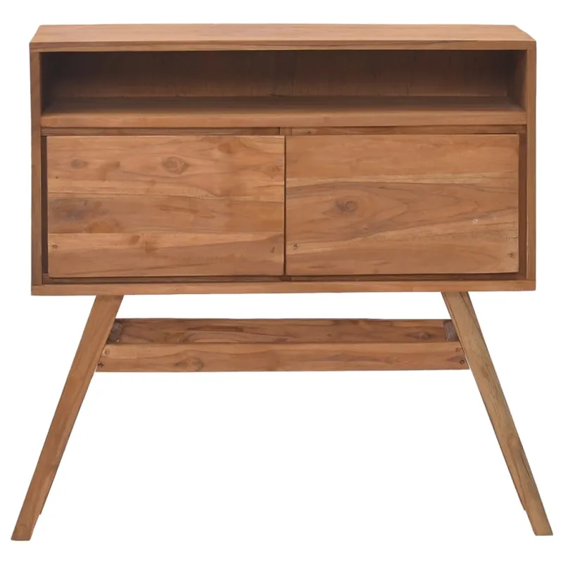 Konsolinis staliukas, 80x30x80cm, tikmedžio medienos masyvas