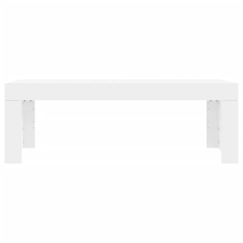 Kavos staliukas, baltos spalvos, 102x50x36cm, apdirbta mediena
