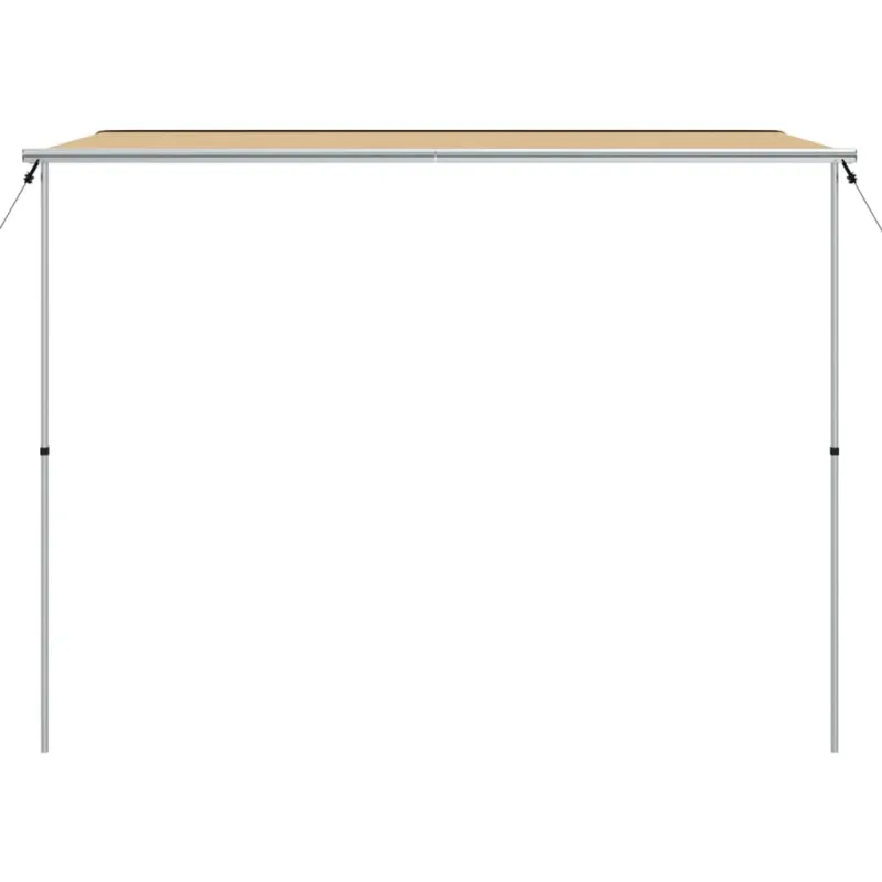 Markizė nameliui ant ratų, smėlio spalvos, 3x2,5x2,15m