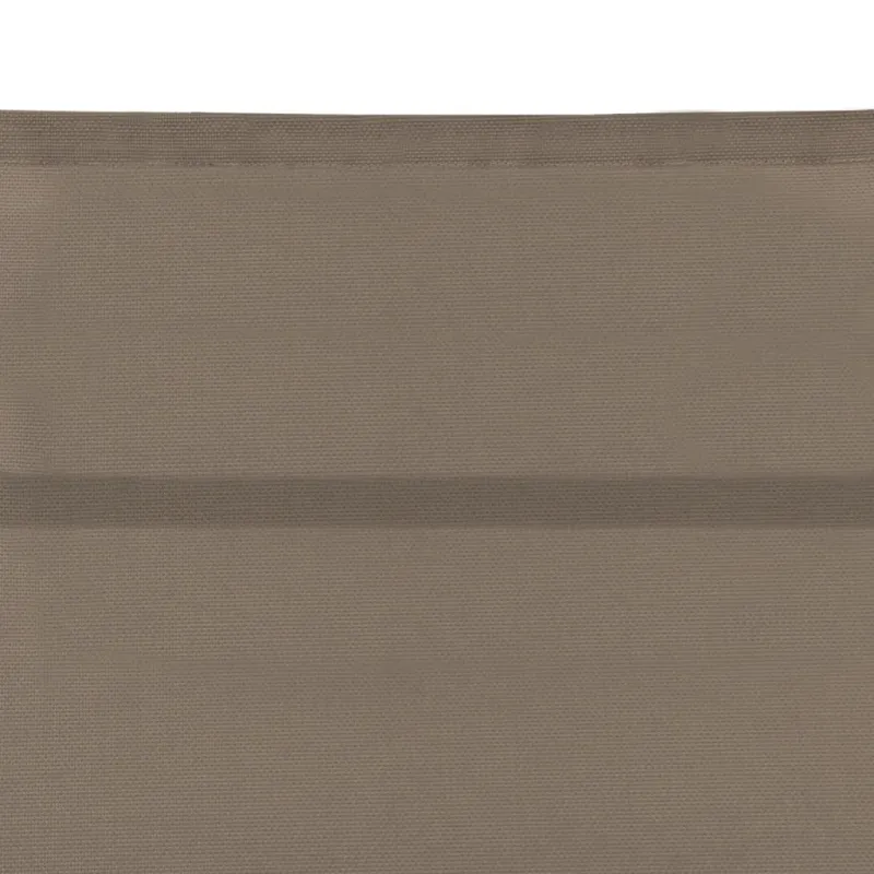 Saulės gultas, taupe spalvos, aliuminis ir tekstilenas