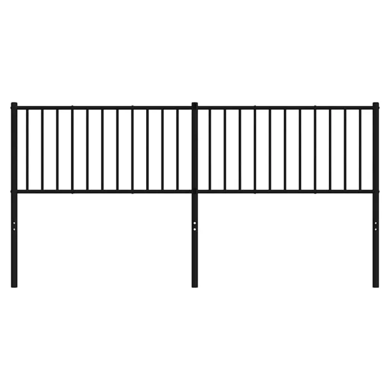 Metalinis pakaitinis galvūgalis, juodos spalvos, 180cm
