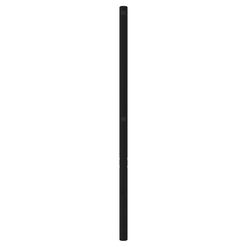 Metalinis pakaitinis galvūgalis, juodos spalvos, 180cm