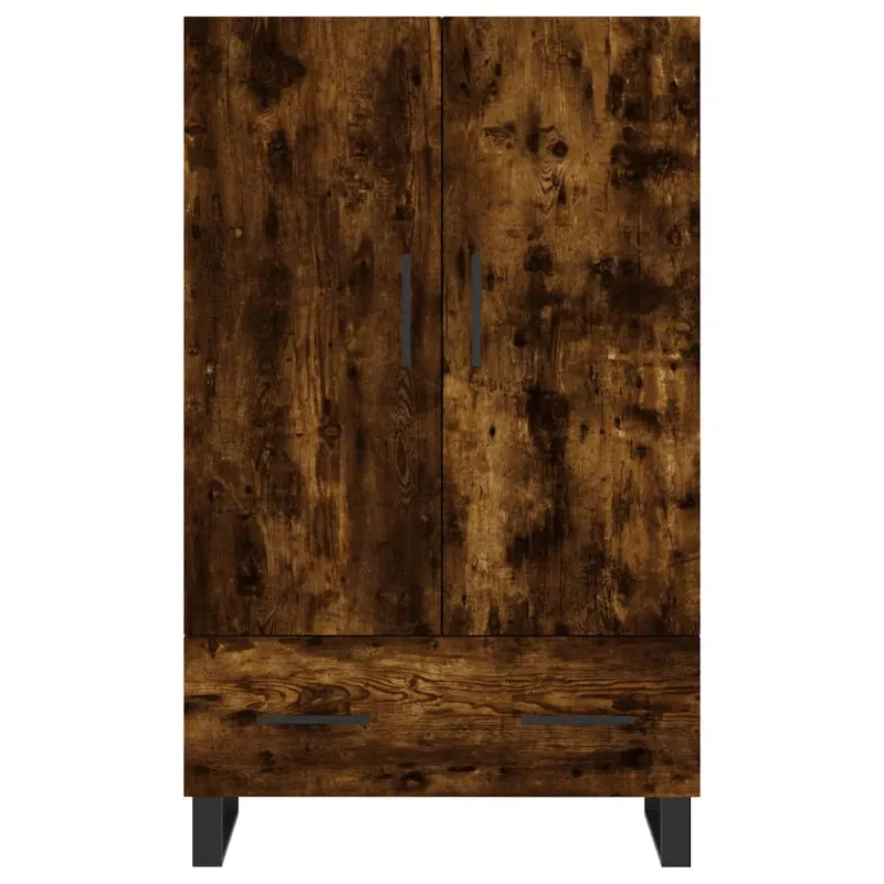 Komoda, dūminio ąžuolo spalvos, 69,5x31x115cm, apdirbta mediena