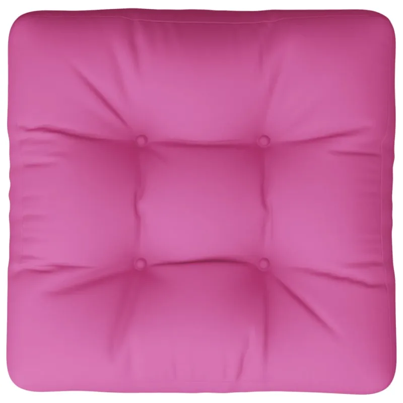 Paletės pagalvėlė, rožinės spalvos, 50x50x12cm, audinys