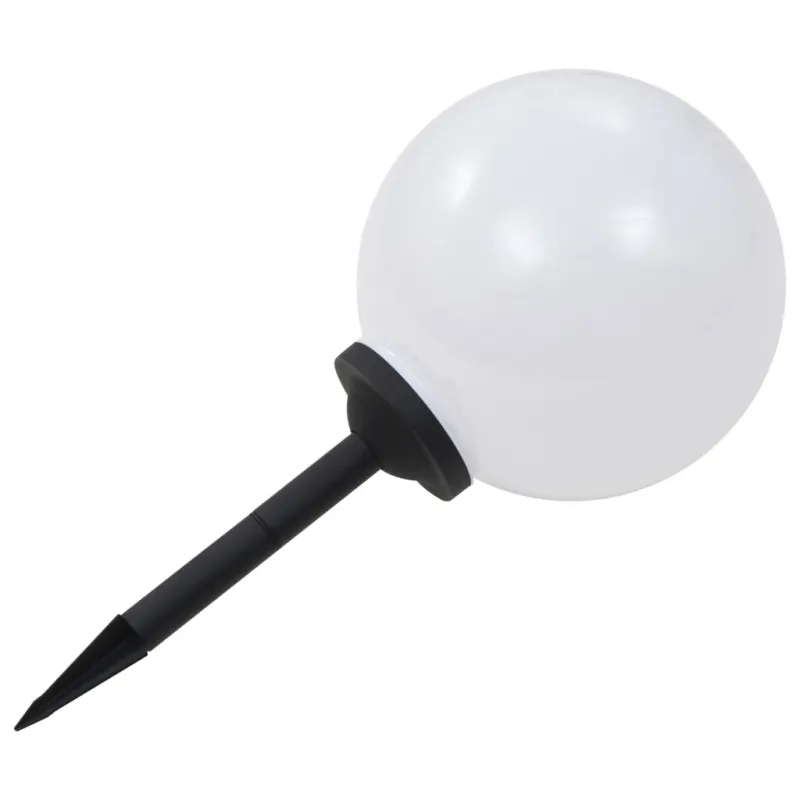 Saulės energija įkraunami lauko LED šviestuvai, 2vnt., 30cm