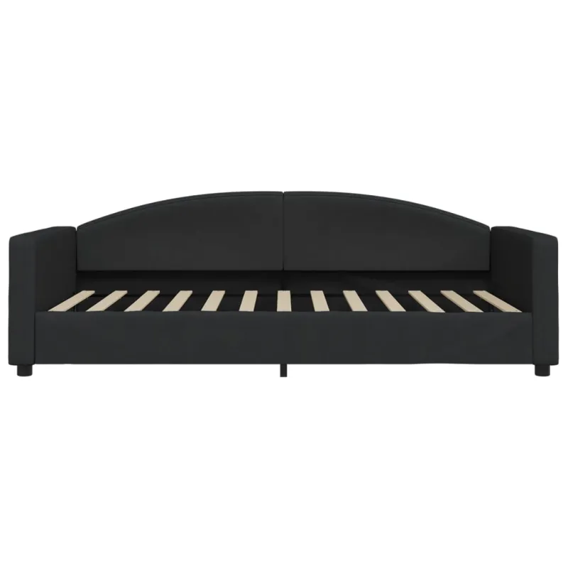 Sofa, juodos spalvos, 100x200cm, audinys