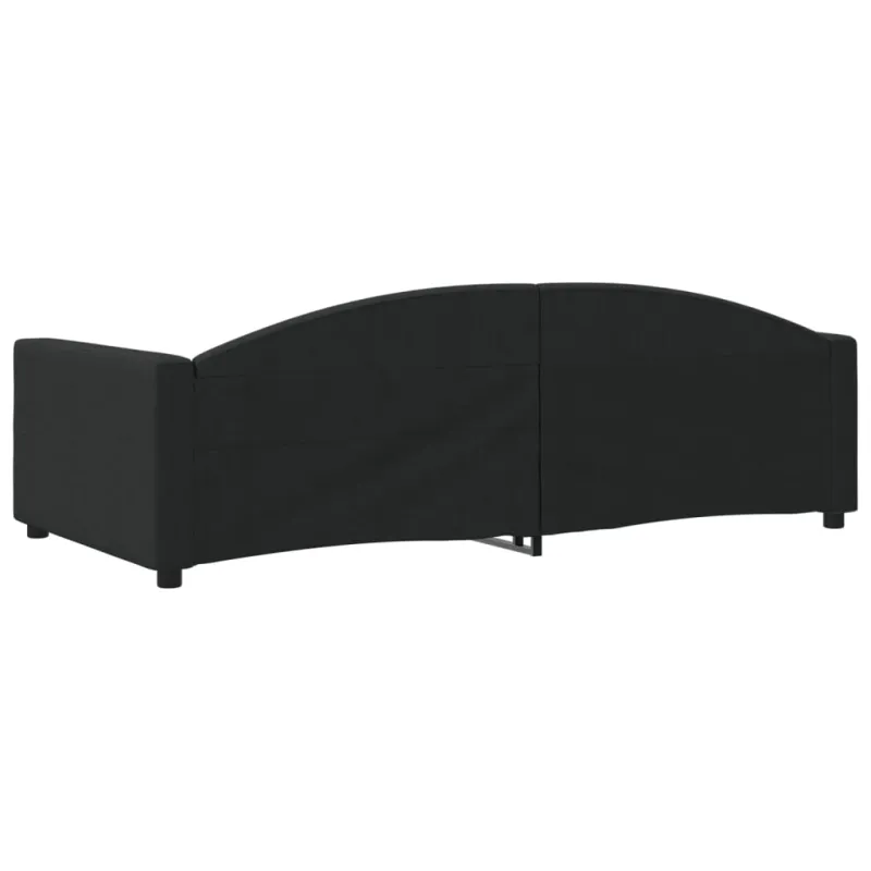 Sofa, juodos spalvos, 100x200cm, audinys