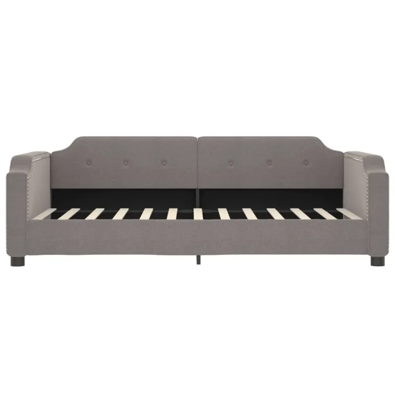 Sofa, taupe spalvos, 90x200cm, audinys