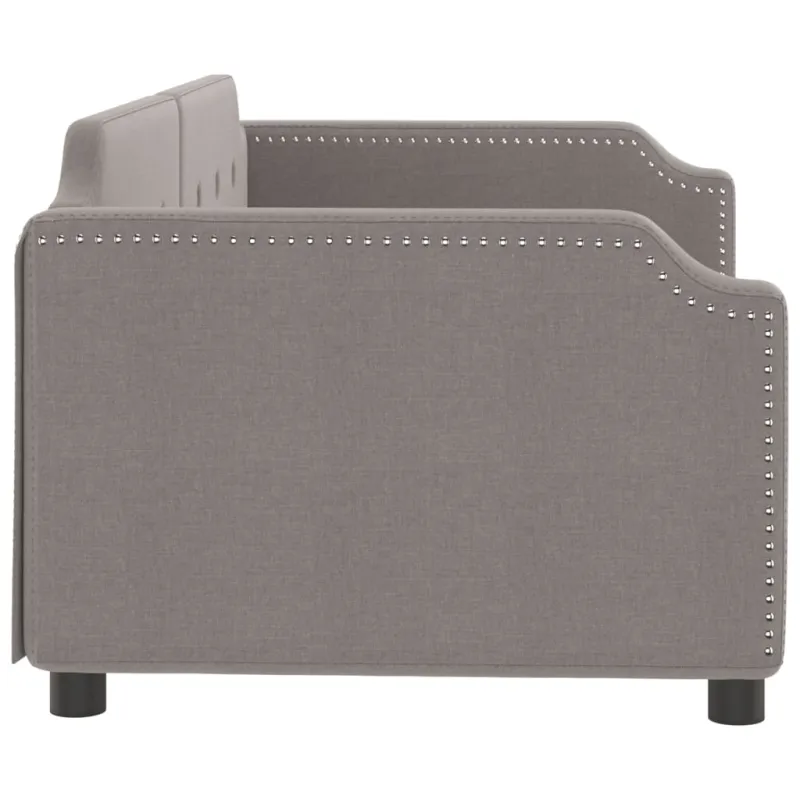 Sofa, taupe spalvos, 80x200cm, audinys