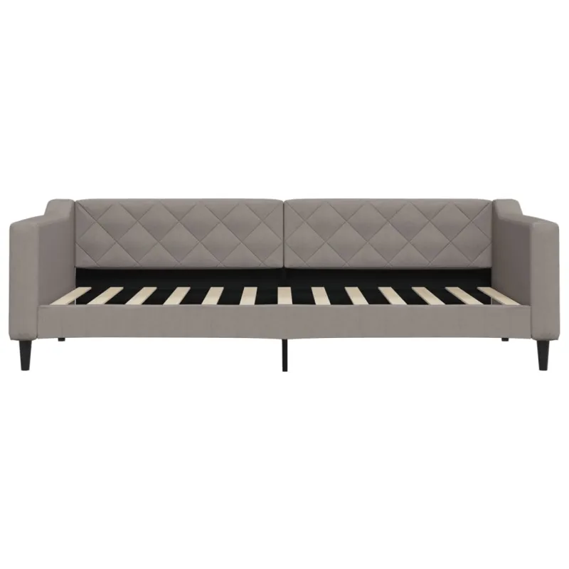 Sofa, taupe spalvos, 90x200cm, audinys