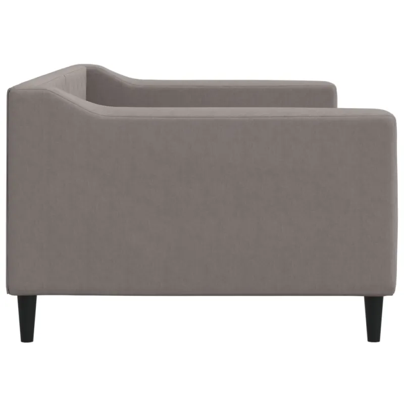 Sofa, taupe spalvos, 90x200cm, audinys