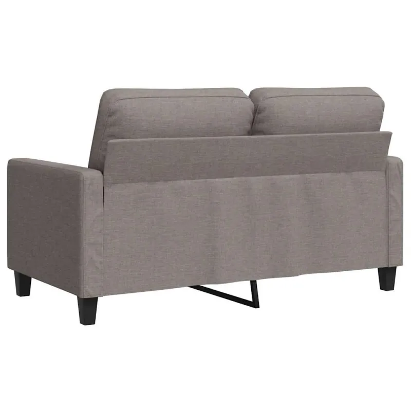 Dvivietė sofa, taupe spalvos, 120cm, audinys