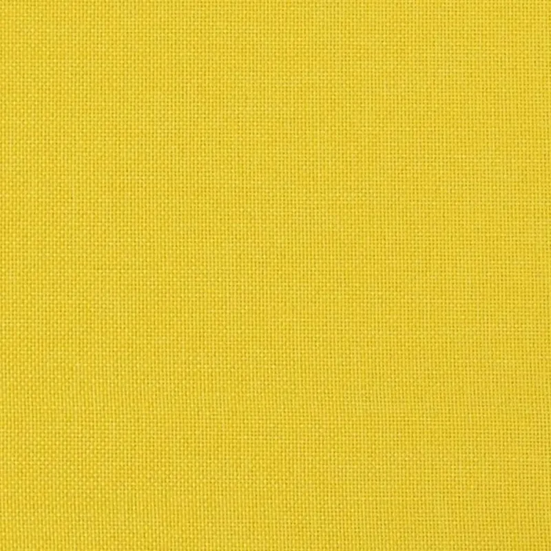 Trivietė sofa, šviesiai geltonos spalvos, 180cm, audinys