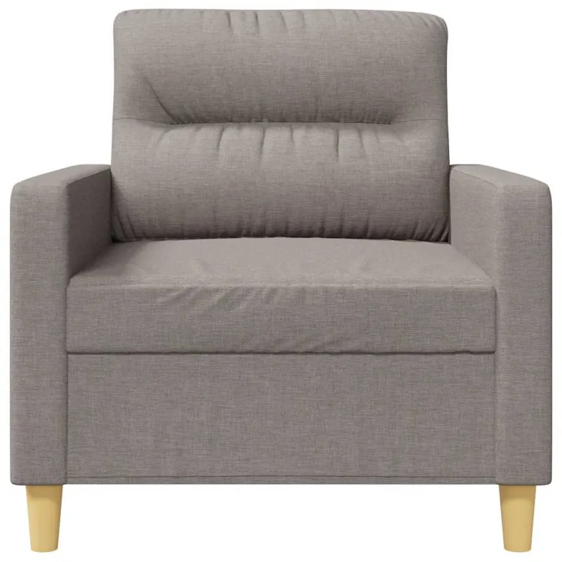 Krėslas, taupe spalvos, 60cm, audinys