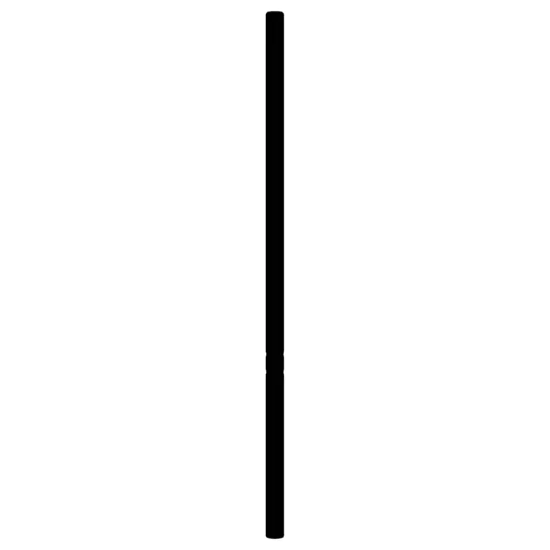 Metalinis pakaitinis galvūgalis, juodos spalvos, 200cm