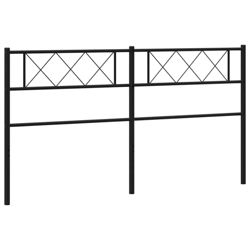 Metalinis pakaitinis galvūgalis, juodos spalvos, 160cm