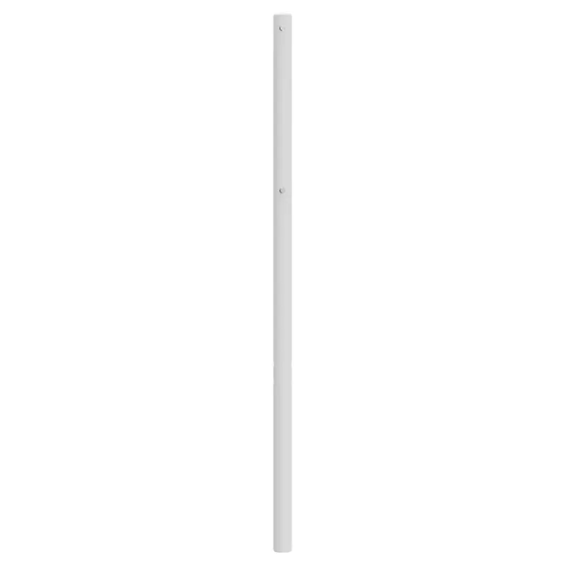 Metalinis pakaitinis galvūgalis, baltos spalvos, 80cm