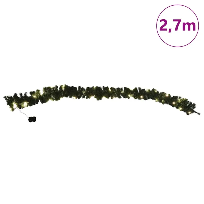 Ambiance Kalėdinė girlianda su 30 LED lempučių, 270cm