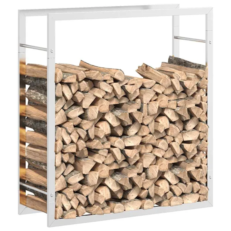 Stovas malkoms, 80x28x86 cm, nerūdijantis plienas