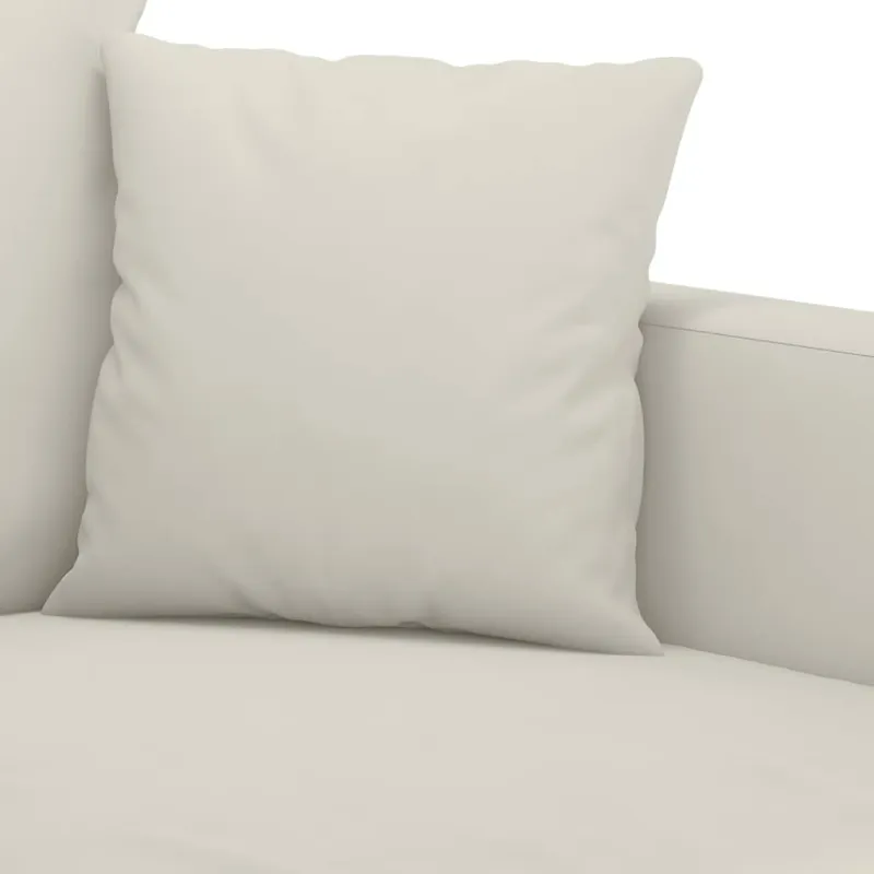 Krėslas, kreminės spalvos, 60cm, aksomas