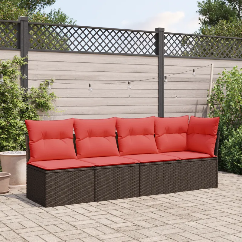 Sodo sofa | su pagalve Ruda 227 x 62 x 69 cm poliratanas