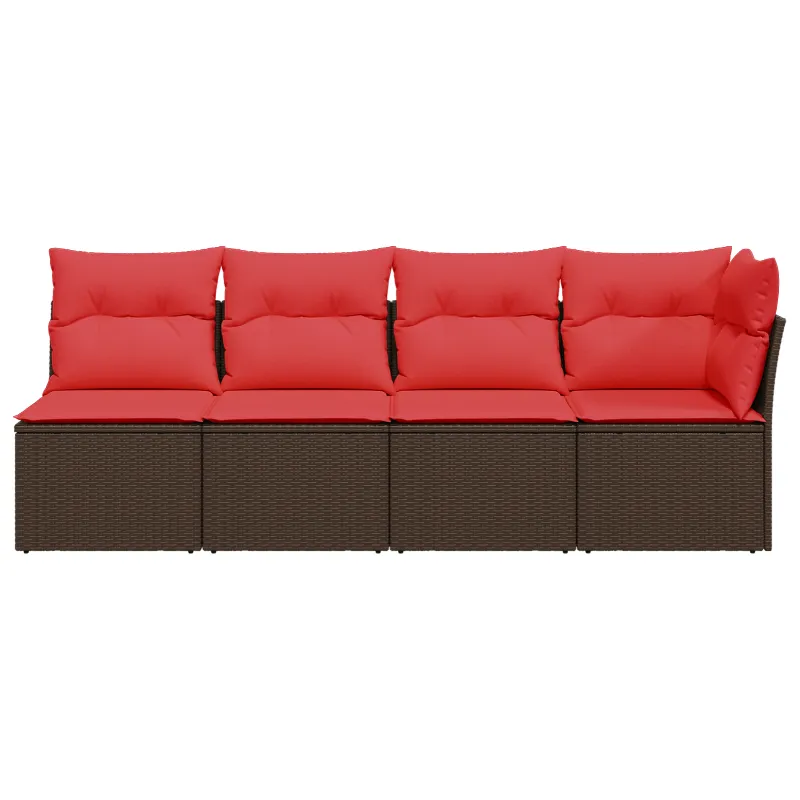 Sodo sofa | su pagalve Ruda 227 x 62 x 69 cm poliratanas